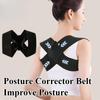 Adjustable Back Shoulder Posture Corrector Belt Upper Back Support Posture Corrector Home Office Sport Upper Back Neck Brace