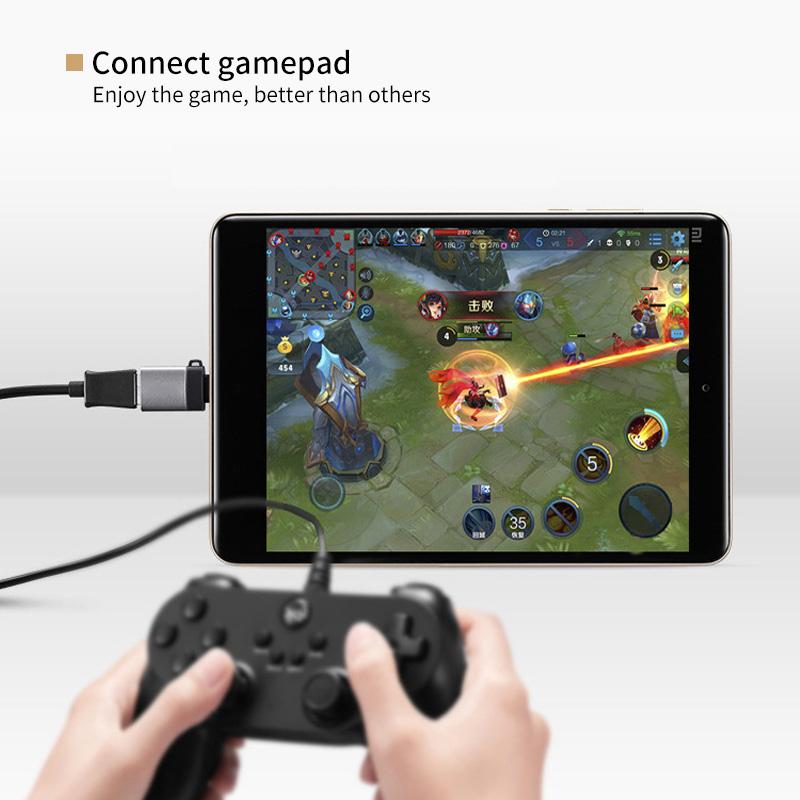 USB Rotary Type-C Rotor 3.0 Mobile Disk Mouse Keyboard Transmission Converter