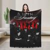 Плед корейской группы Ateez из альбома In Your Fantasy Мягкий плюшевый плед для дивана и кровати Декоративное фланелевое покрывало Покрывало для кровати