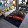 Mad Max Fury Road Skull Art suitable as a non-slip mat for the living room or bedroom sofa