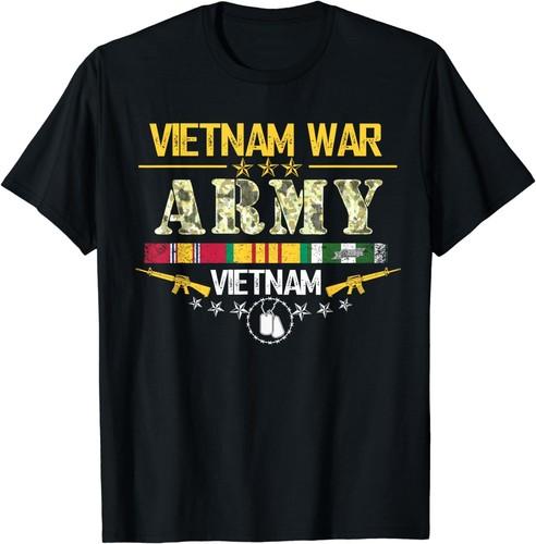 NEW LIMITED Vietnam Veteran War Army For Those Who Served T-Shirt