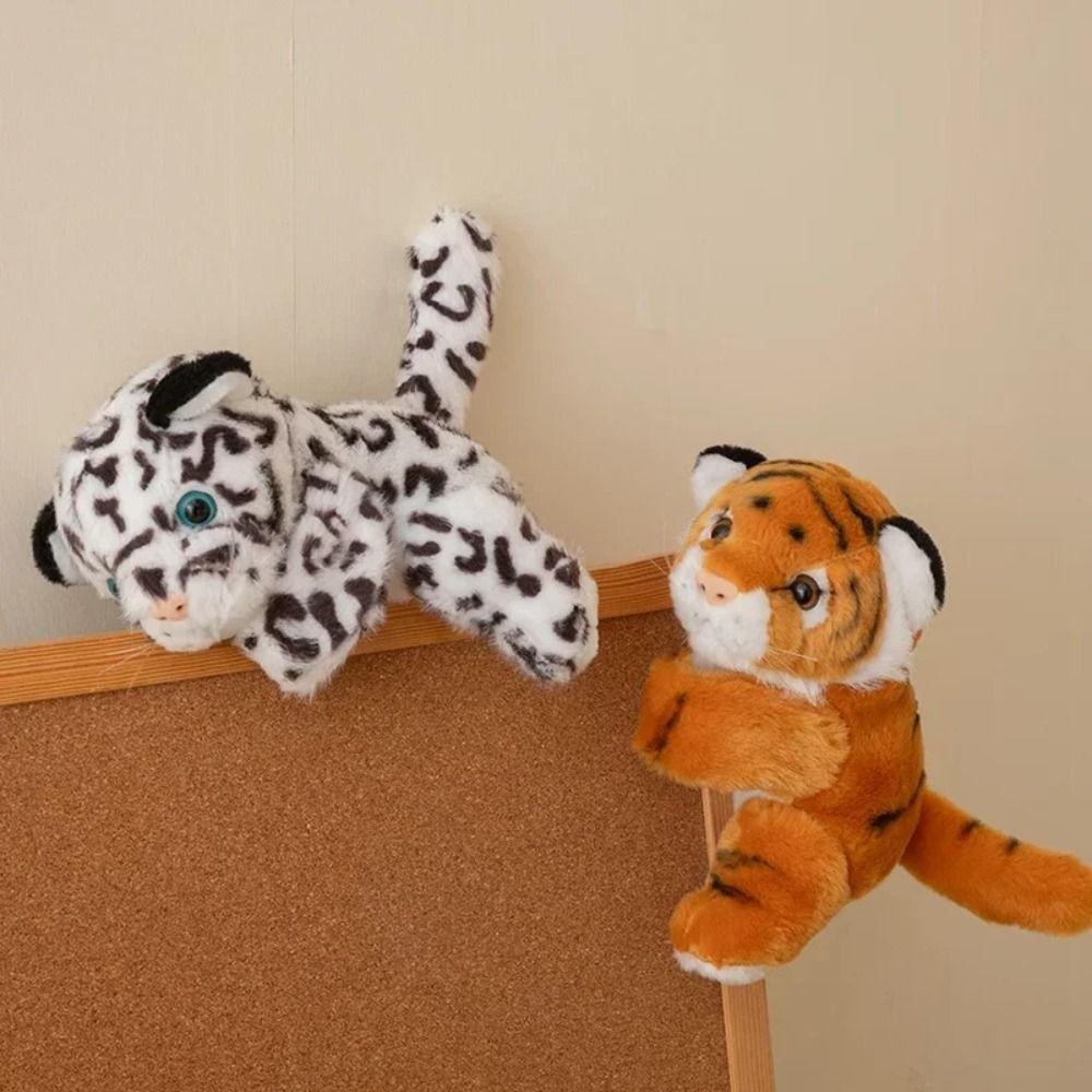 Rabbit Leopard Animal Slapping Wristband Forest Animal Plush Hand Ring  Children Game Props