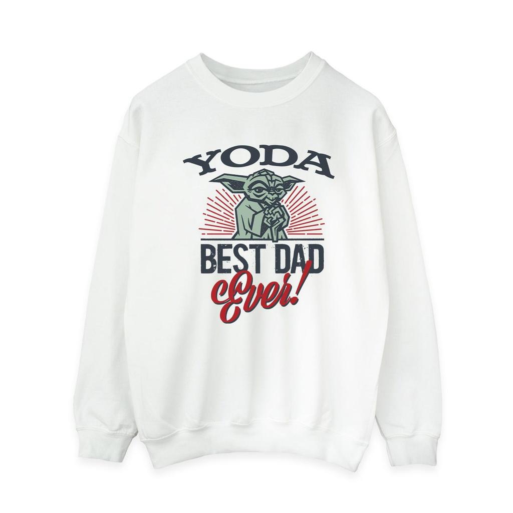 Star Wars Womens/Ladies Mandalorian Yoda Dad Sweatshirt