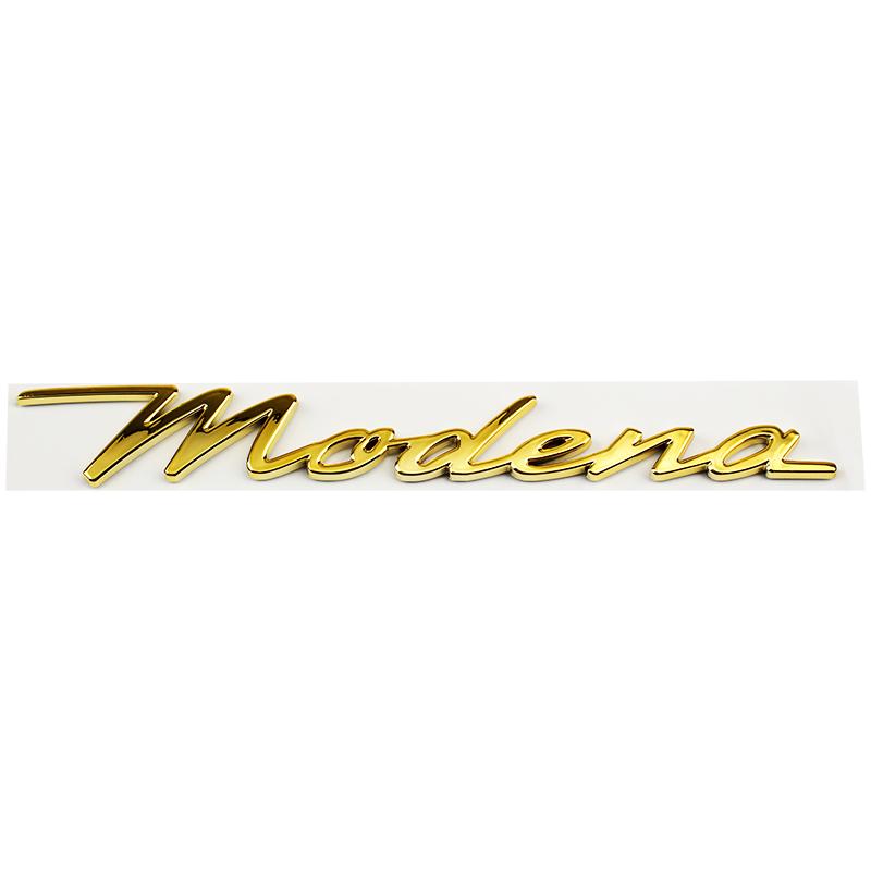 Car Rear Trunk Letters Words Logo Badge Emblem Decals Sticker For Modena Levante Quattroporte Ghibli Accessories
