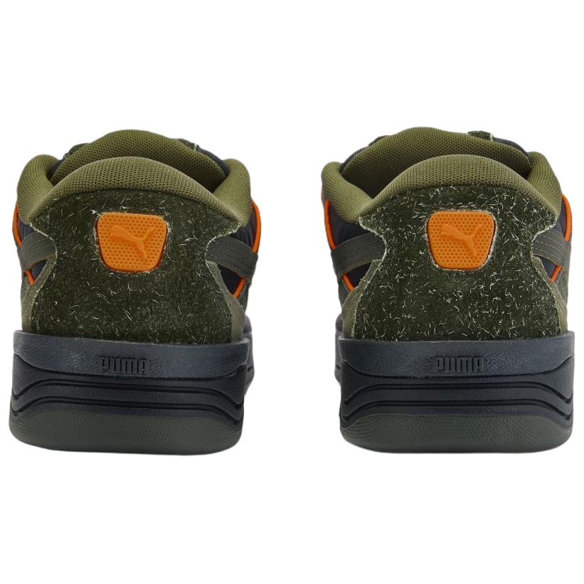 Puma 180 Free Spirits Vintage Suede Low-Top Sneakers Unisex Sneakers Green Black 403231-01