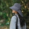 New Adjustable Women's Sun Hat Wide-brimmed Neck Protection Summer Sun Cap UV Protection Outdoor Travel Hiking Hat