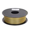 Шелковая нить PLA 1,75 мм двухцветная, не засоряющаяся, двухцветная катушка, блестящая, расходный материал для 3D-принтера, золото