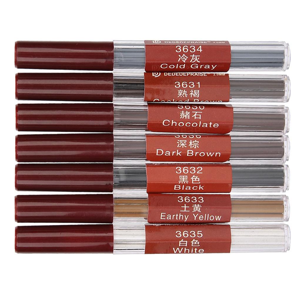 2.0 мм цветные механические карандаши для аниме-инженерного проектирования автоматический карандашный стержень