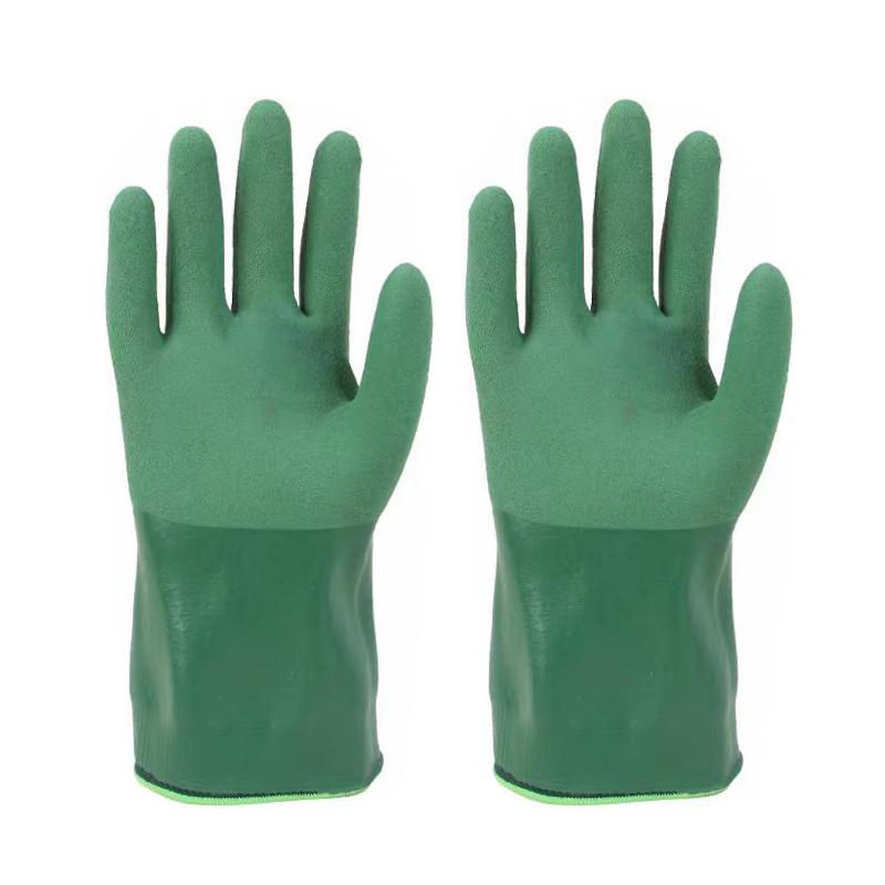 Nitrile Gloves Oil-resistant Wear-resistant Non-slip Suitable for Industrial Fisheries Chemical Workshops, Handling Labor Tasks