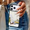 Чехол для телефона New York Lady Girl для iPhone 17 Air 14 15 13 12 Max Чехол для Apple 16e 11 Pro Max Plus Coque
