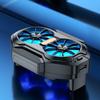 Wireless Mobile Phone Fan Semi-conductor Heat Radiator Cooling Dissipation Low Noise Rechargeable Universal
