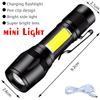 100000LM Super Bright Flashlight Rechargeable LED Torch Long Range Tactical Lamp for Outdoor Waterproof Camping Fishing Lantern