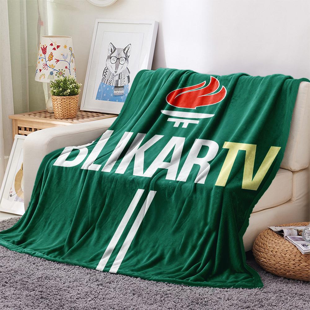 Breidablik Amateurs Print Flannel Blanket, High quality Comfortable for All Seasons, Home Decor, Warmth and Comfort