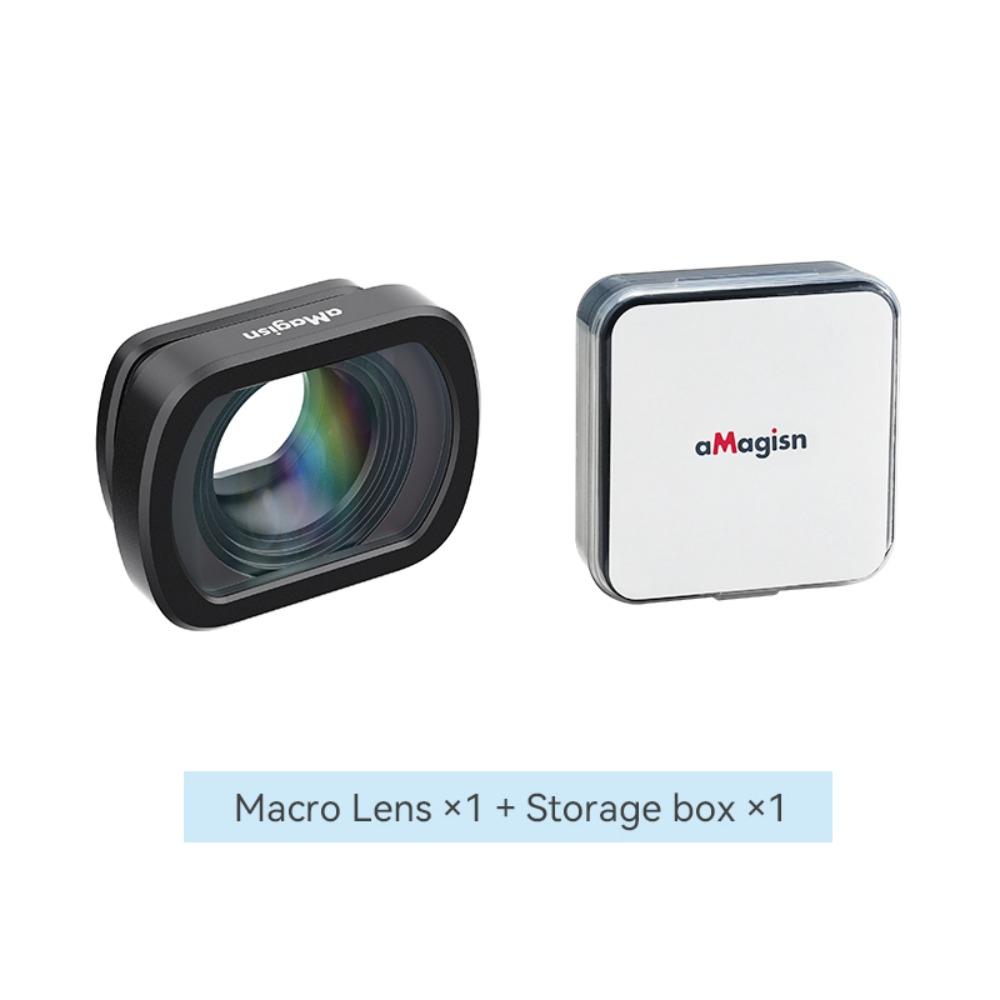 Magnetic Macro Lens Optical Glass Camera Lens for DJI Osmo Pocket 3 Action Camera Accessories