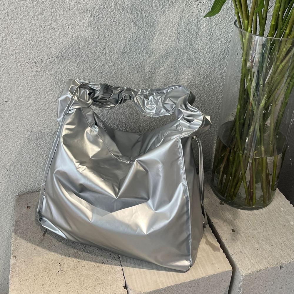 Handbag Drawstring Bag Korean Style Tote Bag Sweet Pleated Nylon Shoulder Bag  Women