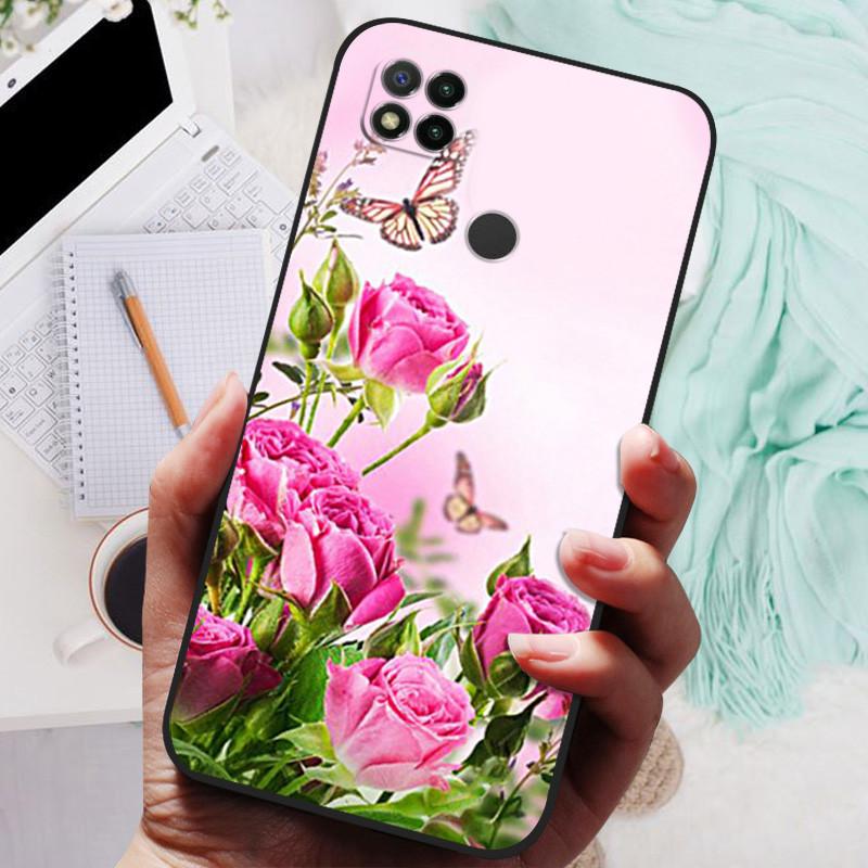 Для Xiaomi Redmi 9C NFC Чехол Мягкий ТПУ Силиконовый Чехлы для Телефона для Redmi 9C NFC Чехол Бампер Redmi9C 9 C C9 Ударопрочный Чехол Coque