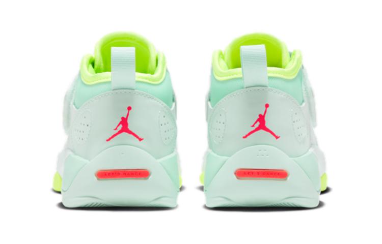 Jordan Zion 2 'Barely Green' Zion 2 Устойчивые к истиранию Дышащие Средние Баскетбольные кроссовки Мятно-зеленые DO9513-367