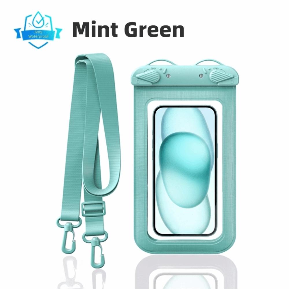 with Hang Rope Waterproof Phone Case 7.5 Inch Phone Waterproof Pouch Touch Screen Case Swimming