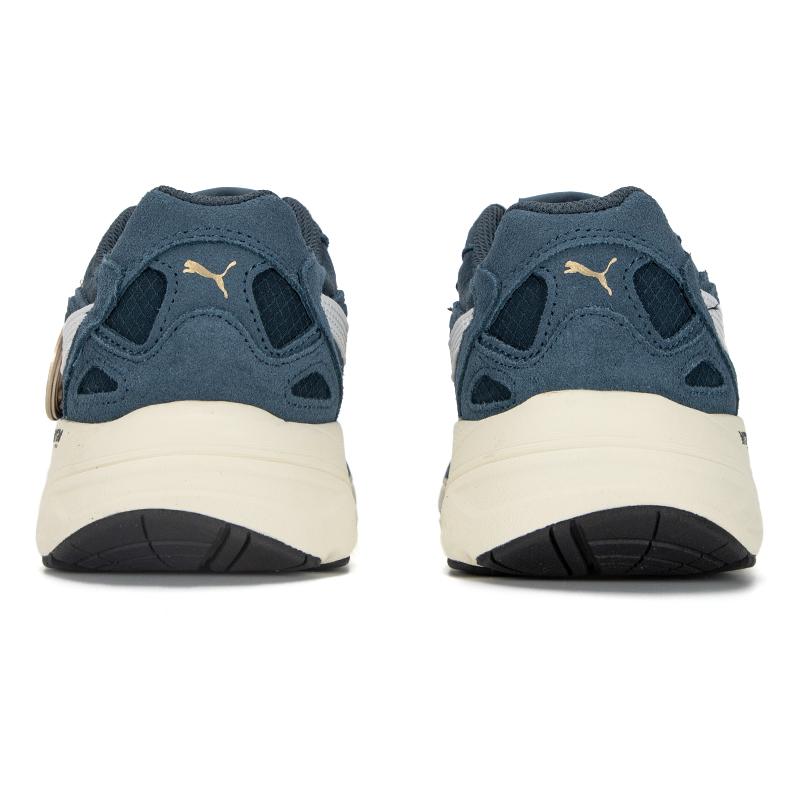 Puma Teveris Nitro Cny Кожа для изготовления бумаги Повседневные Цветные Низкие Кроссовки для образа жизни Унисекс кроссовки Синий Белый 392947-01
