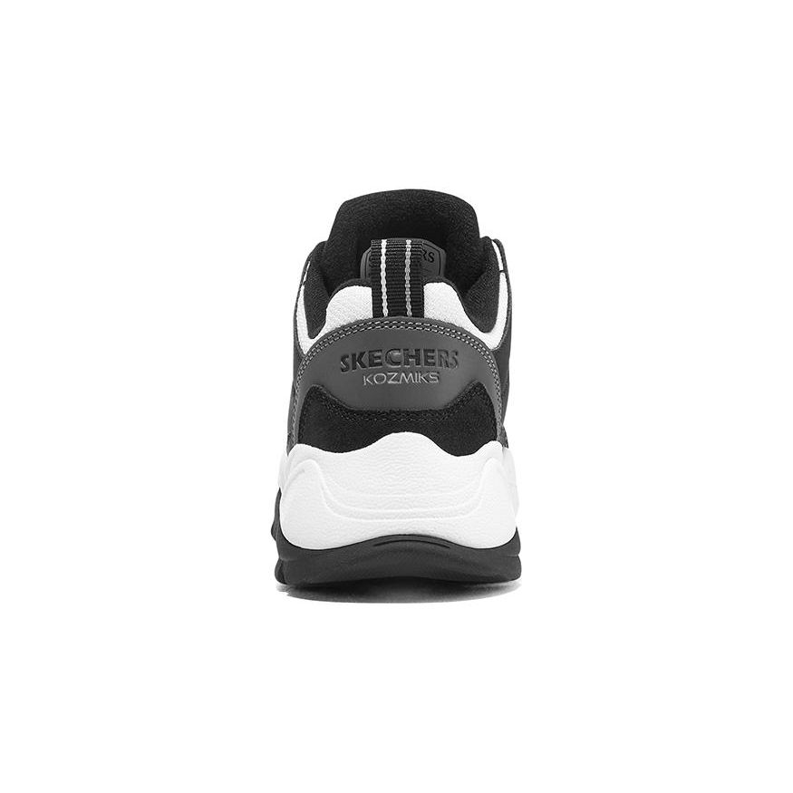 Skechers Спортивные прочные легкие повседневные кроссовки для детей Черно-белые 402247L-BKW