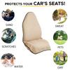 Универсальные чехлы для автомобильных сидений, водонепроницаемые чехлы для передних сидений автомобиля, для тренировок в спортзале, бега, плавания, пляжа, салона автомобиля