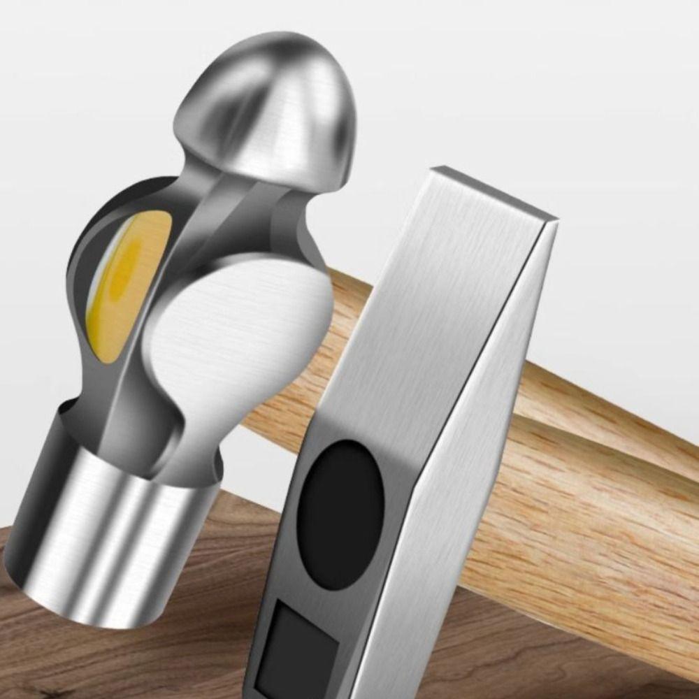 Молоток слесарный с короткой ручкой, молоток слесарный с шарообразным бойком, прочный молоток слесаря, молоток для ремонта