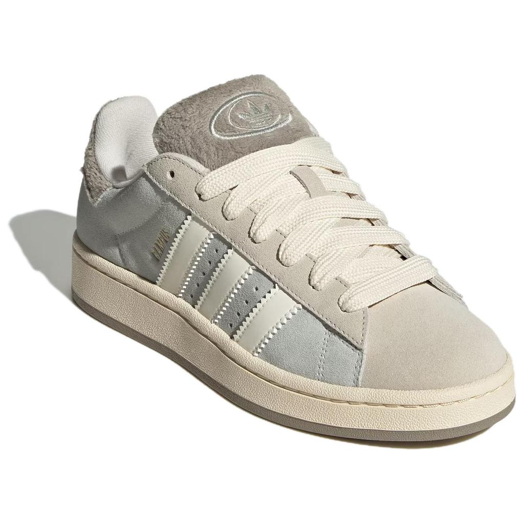 Adidas Originals Campus 00s Comfortable Versatile Durable Low-Top Sneakers Women Sneakers Gray White Brown JR8041