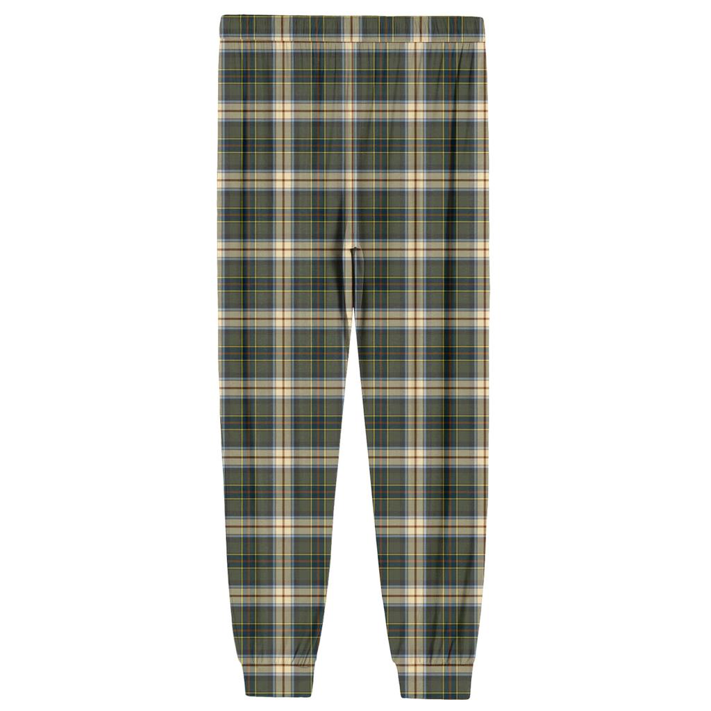 Men's Drawstring Pocket Cuffed Casual Pants Home Sleep Pants