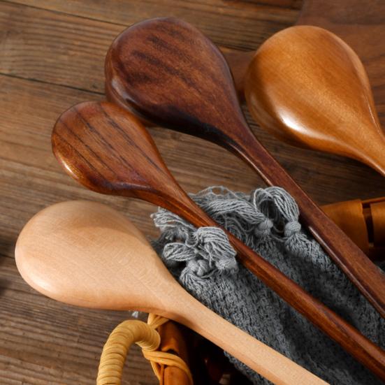 Useful Non-Stick Multipurpose Reusable Cooking Mixing Stir Spoon Dessert Spoon Kitchen Supplies Mixing Spoon