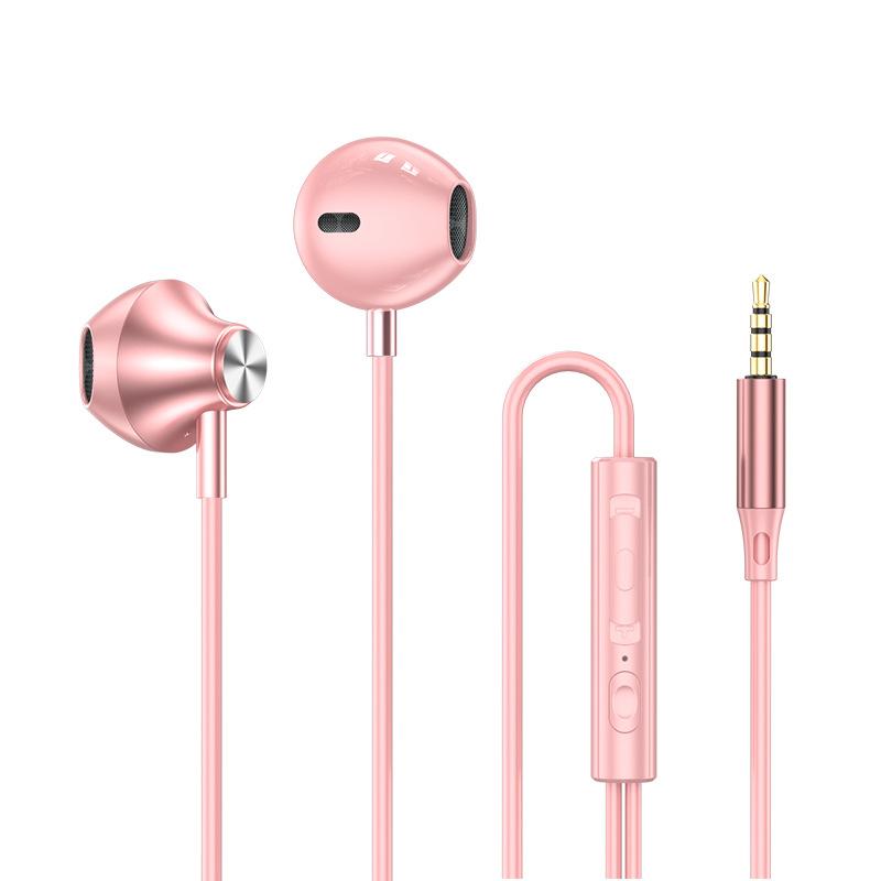3.5mm Wired Headphones HiFi 3D Surround Sound In-Ear Headset Type-C 3.5mm With Wire Control Wired Earphones For Phone & Notebook