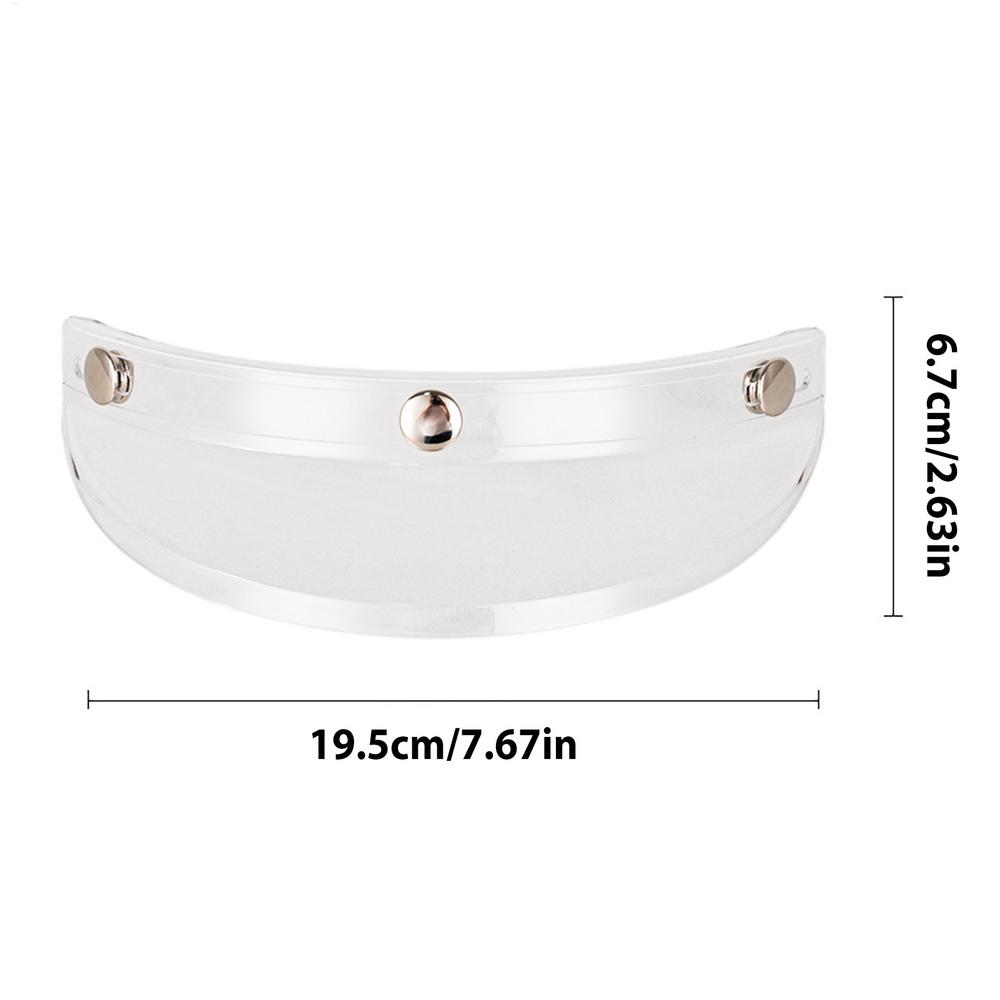 Мотоциклетный лицевой щиток козырек ретро щиток винтажный козырек шлема винтажный стиль аксессуары для мотоциклетного шлема 4 цвета