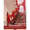 Wedding Stair Handrail Decoration Set: Balloons & Flowers for Bridal Room & Escalator
