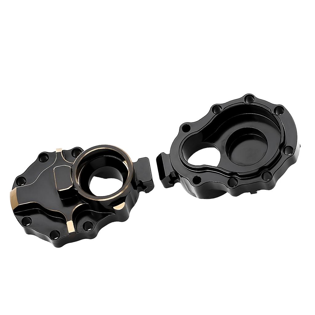 2 PCS Rear Axle C Block Seat Brass Weighted Black Gold Type Upgrade Parts Replacement for 4 Remote Control Car Accessories