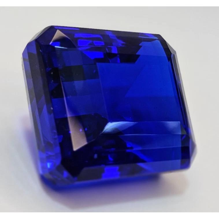 Natural Outstanding Royal Blue Topaz Shape Emerald Cut 179+ Ct Gemstone