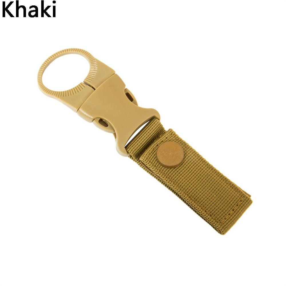 Nylon Webbing Hang Buckle Holder Carabiners Keychain Water Bottle Clip Carabiner Lock Belt Clips