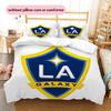 LA Galaxy Pattern Bedding Home Decoration Birthday Gift (1 * duvet cover + 2 * pillowcase, without core)