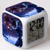 7color Multifunction Digital Alarm Clock Led Watch Alarm Clock