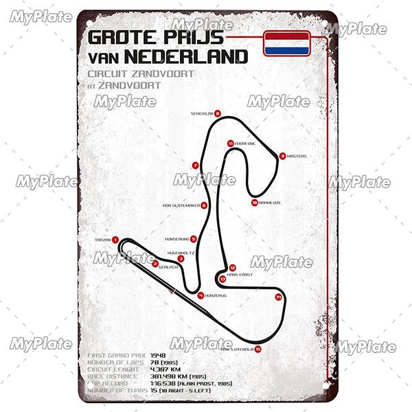 Винтажный гоночный трек, металлический плакат, жестяная табличка для соревнований, железная пластина, бар, клуб, человек, пещера, домашний декор, плакат для фанатов, на заказ