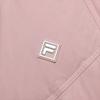 Fila Down Jacket Solid Color Simple Fashion Windproof Hooded Down Coat Women Jackets Pink F11W443911FPK
