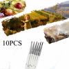 10PCS Wooden Art Tools Thin Hook Artist Paint Brush Line Drawing Pen Nylon Fiber Hair Point Tip