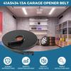 41A5434-13A Drive Belt for 8-Foot Tall Garage Doors, 256.53 Inches, Replacement Garage Door Opener Belt 41A5434-13A Compatible with Chamberlain, LiftM