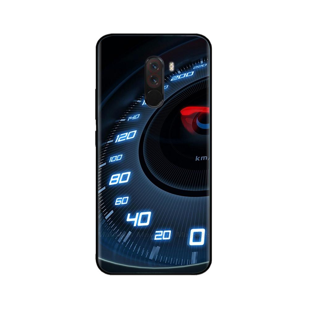 Phone Case For Xiaomi Pocophone F1 Global Case Pocofone F1 Silicone Soft TPU Back Cover For Xiomi Poco F1 Case Black Bumper