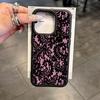 Стильный черный чехол для телефона с кружевным узором для iphone 17 16 11 12 13 14 15 Plus, Pro Max 17 Air, Высококачественный защитный чехол