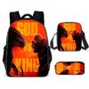 Мультяшная наплечная аниме-сумка пенал детский школьный рюкзак для ежедневного использования