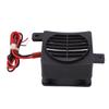 PTC Fan Heater DC12V 50W Constant Temp Heating Insulated Mini Ceramic Air Heater for Small Space