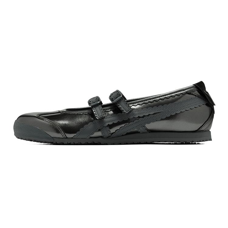 ONITSUKA TIGER MEXICO 66 Туфли на плоской подошве Mary Jane Женские Серебристо-серые 1182A708-020