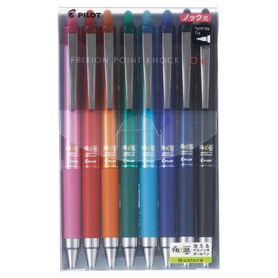 Pilot Friction Point Knock 04 8 цветов набор