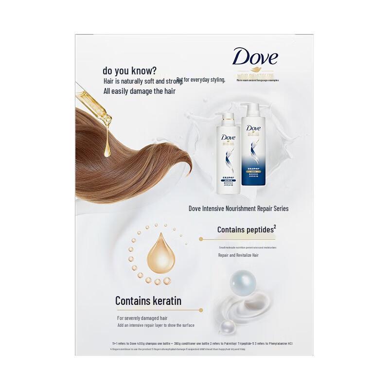 Dove Intensive Nourishment Shampoo & Conditioner Gift Set