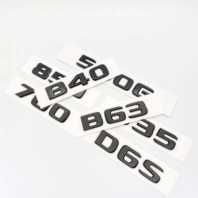 Глянцевые черные буквы 550G 4X4 850 550 D35 B40 D6S B63 эмблема для Mercedes Benz Brabus G автомобильное крыло багажника сзади W464 наклейка с логотипом