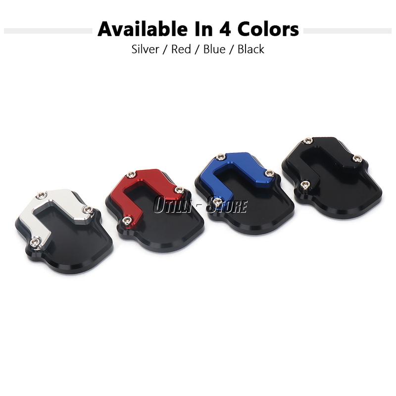 New Motorcycle Kickstand Side Stand Extension Foot Pad Support Fit For BMW F900R F900XR F 900 R F900 XR 2020 2021 2022 2023 2024